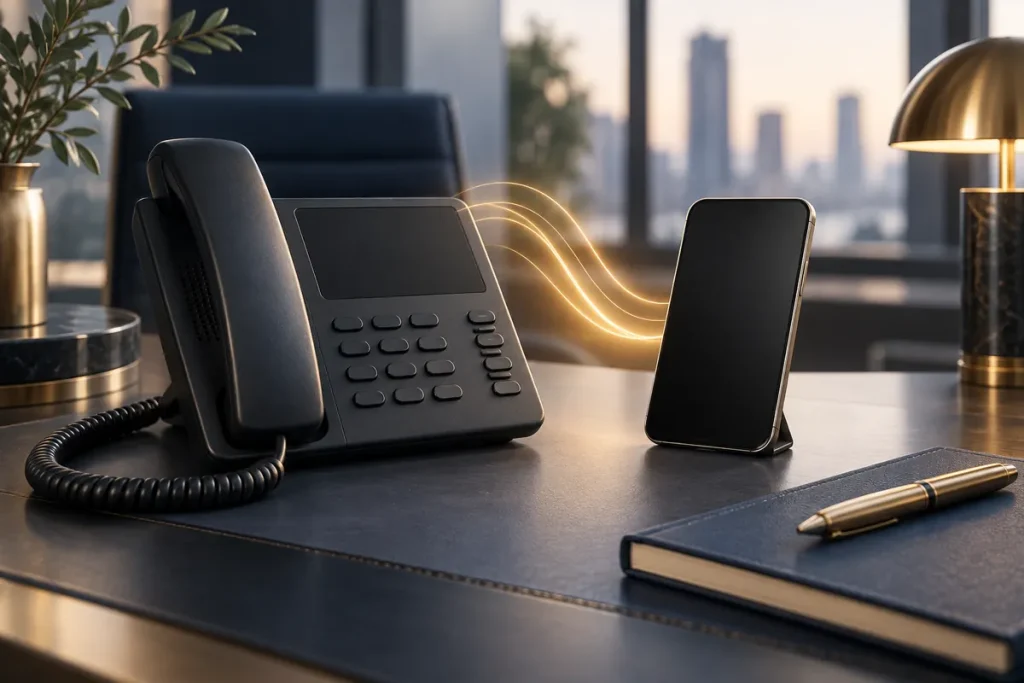審査の電話連絡のイメージ