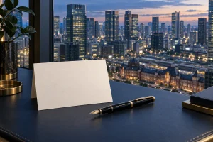 都心の街並みと銀行カードローンのイメージ