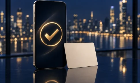 スマートフォンで借入れするカードローンのイメージ