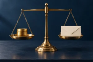 年収と借入れのバランスのイメージ